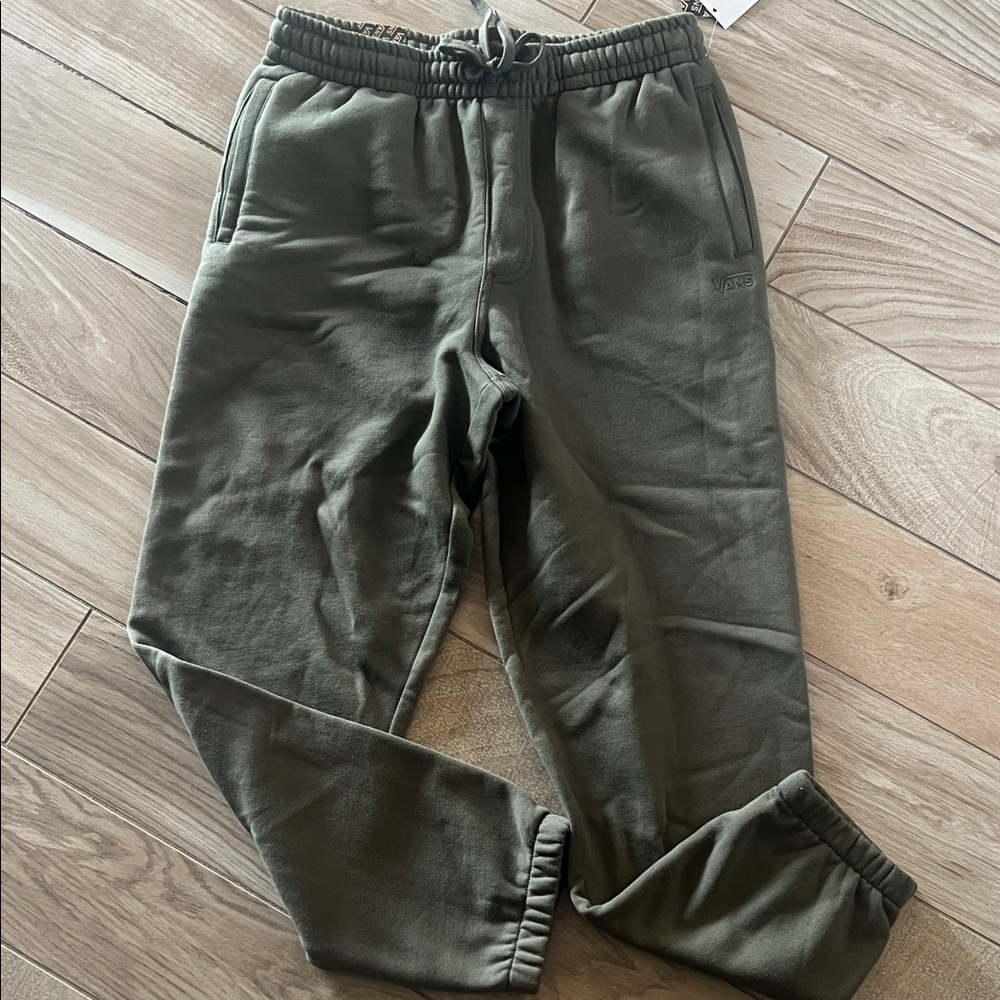 Vans Men's Green Joggers